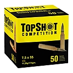 TOPSHOT Competition 7,5x55 Vlm BT 11,3g 174grs 50 Stk